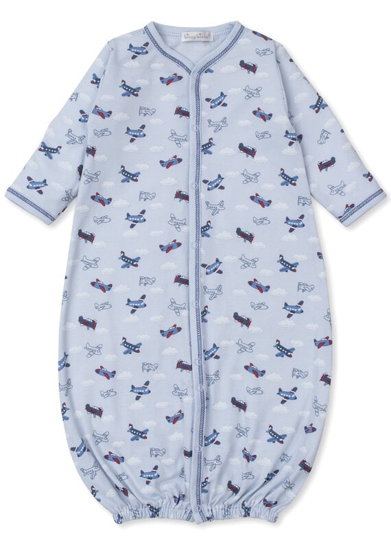 Kissy Kissy KK Sky High Planes Converter Gown- Blue