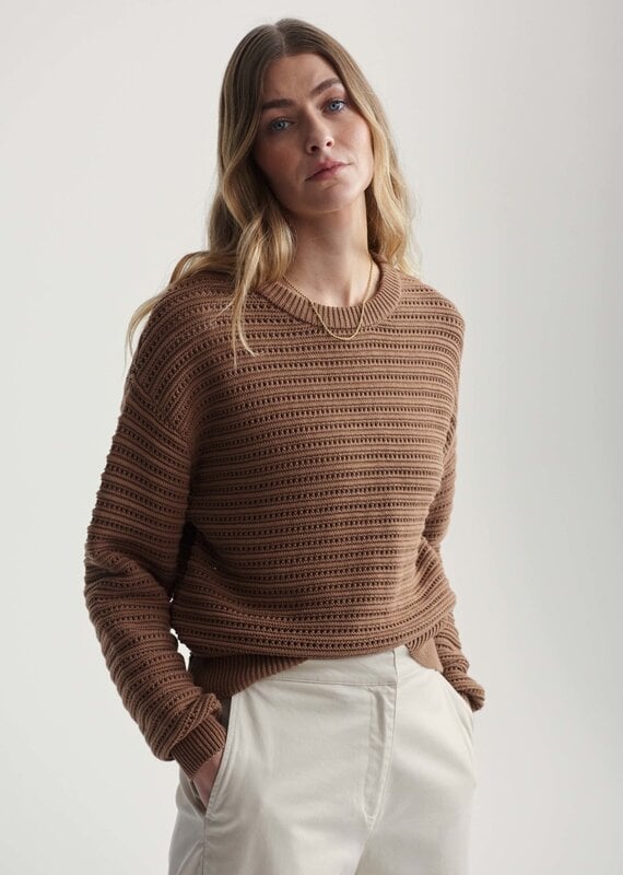 Varley Jarvis Relaxed Sweater- Golden Bronze