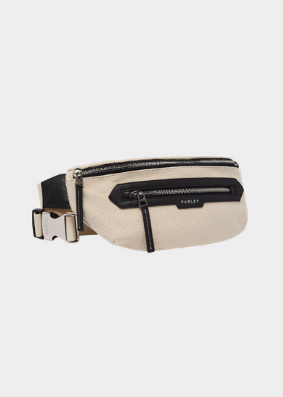 Varley Anita Belt Bag- Natural Black