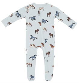 Kyte Baby KB Zippered Footie in Horse