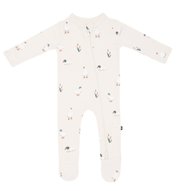 Kyte Baby KB Zippered Footie in Duck