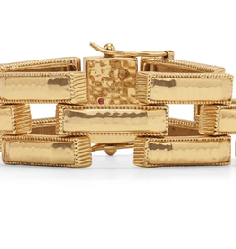 CDW Pathway Link Bracelet 7.5"- Gold