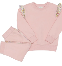 Grace and James Sutton Jogger Set- Pink