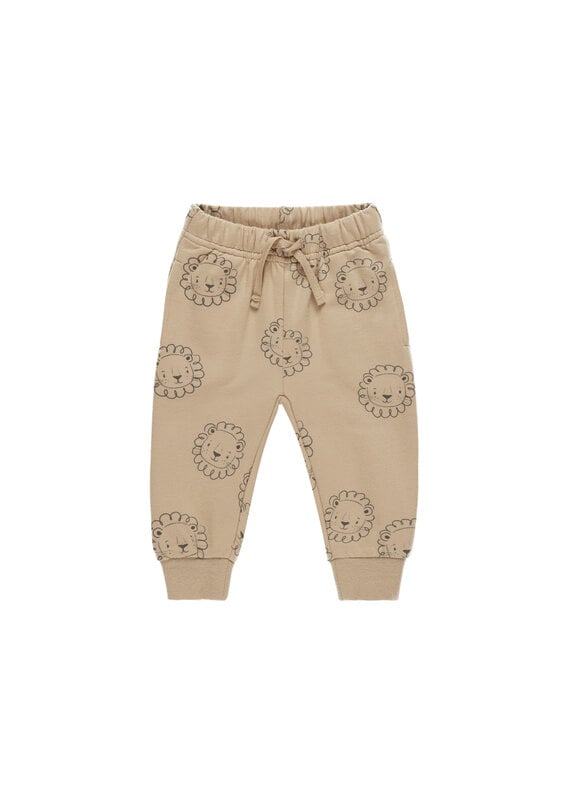 Quincy Mae QM Relaxed Fleece Sweatpant- Lions