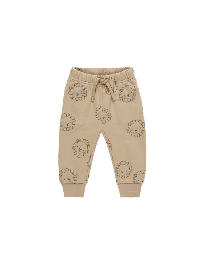 Quincy Mae QM Relaxed Fleece Sweatpant- Lions