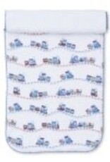 Kissy Kissy KK Rambling Railroad Burp Cloth