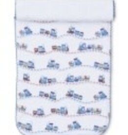 Kissy Kissy KK Rambling Railroad Burp Cloth