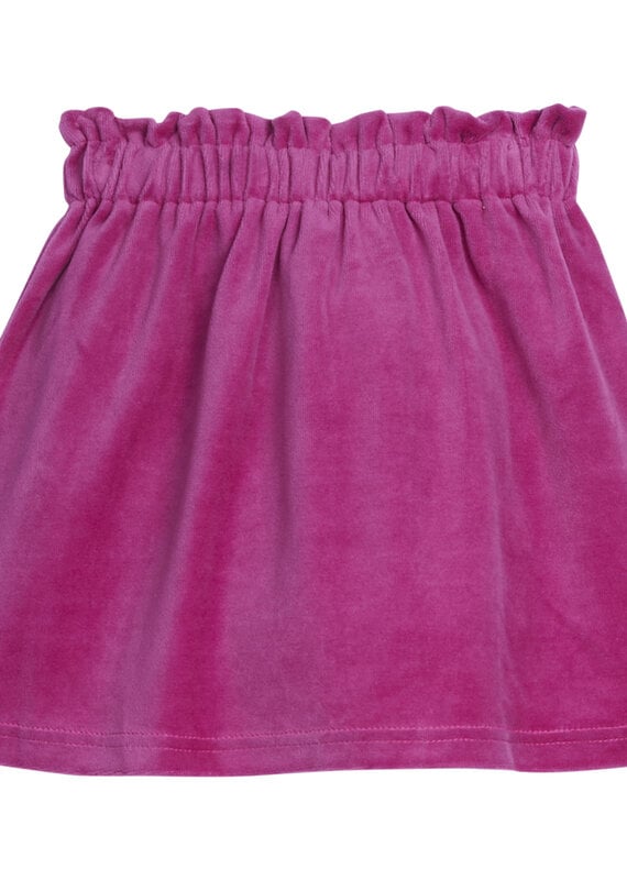 Bisby Portofino Skirt- Magenta Velour