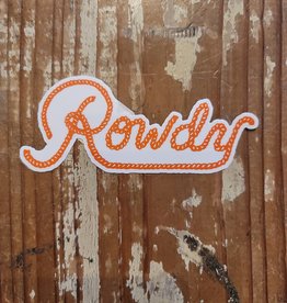 Rowdy Sticker by River Road Clothing
