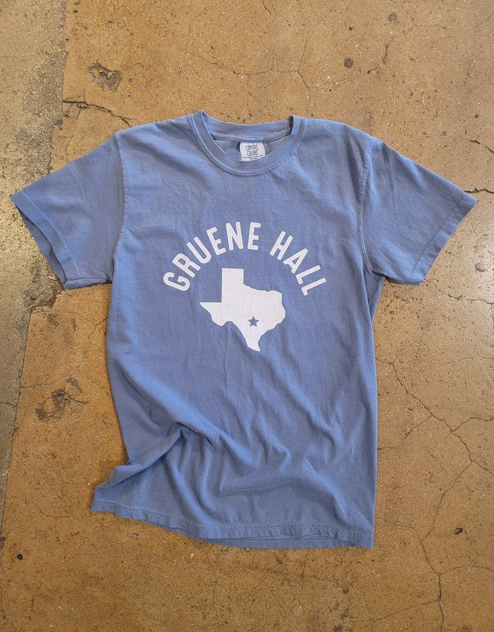 Gruene Hall Texas Comfort Colors Tee - Cotton Eyed Joe's | Gruene ...