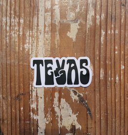 Peace Texas Sticker by River Road Clothing
