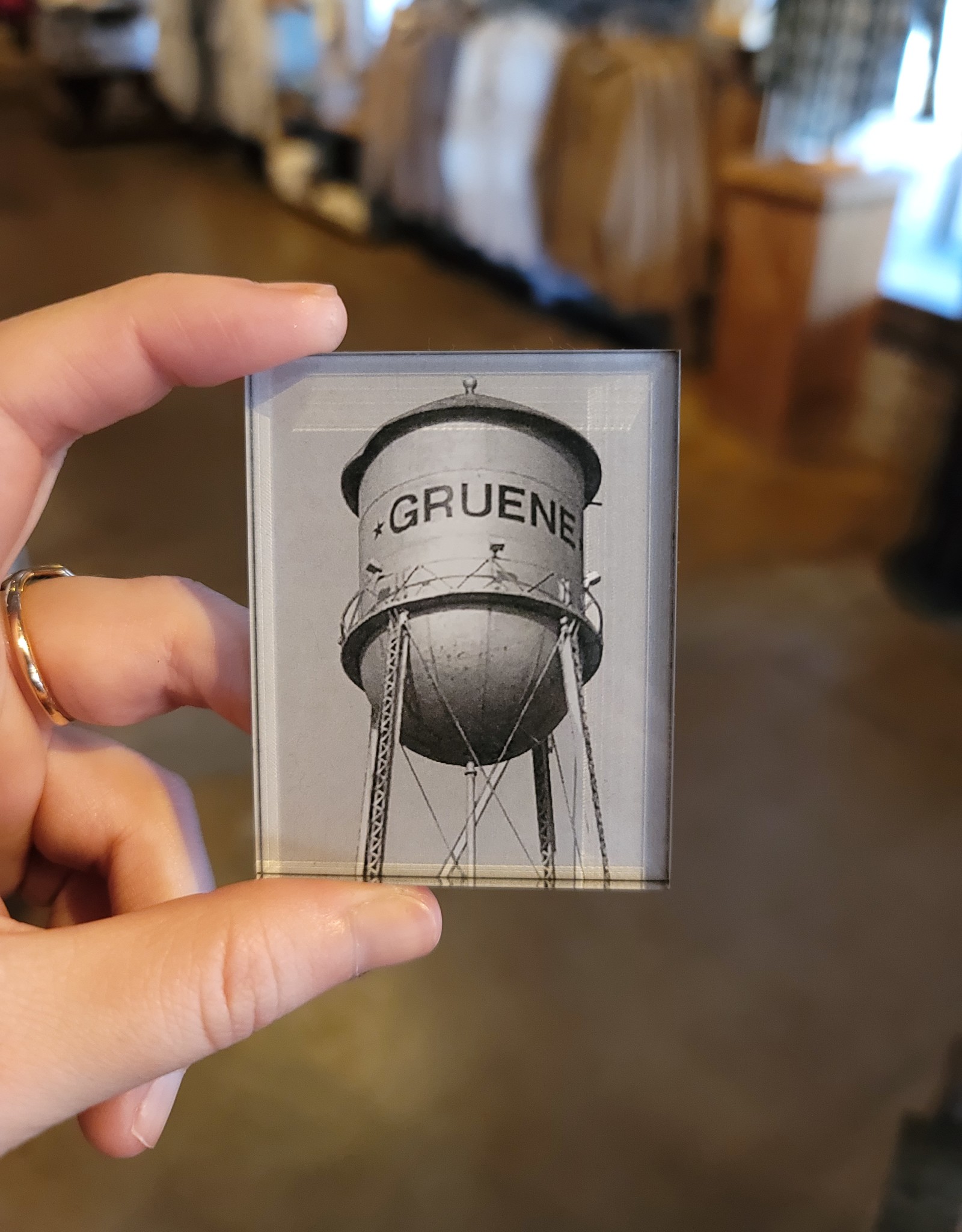 Gruene Acrylic Magnets