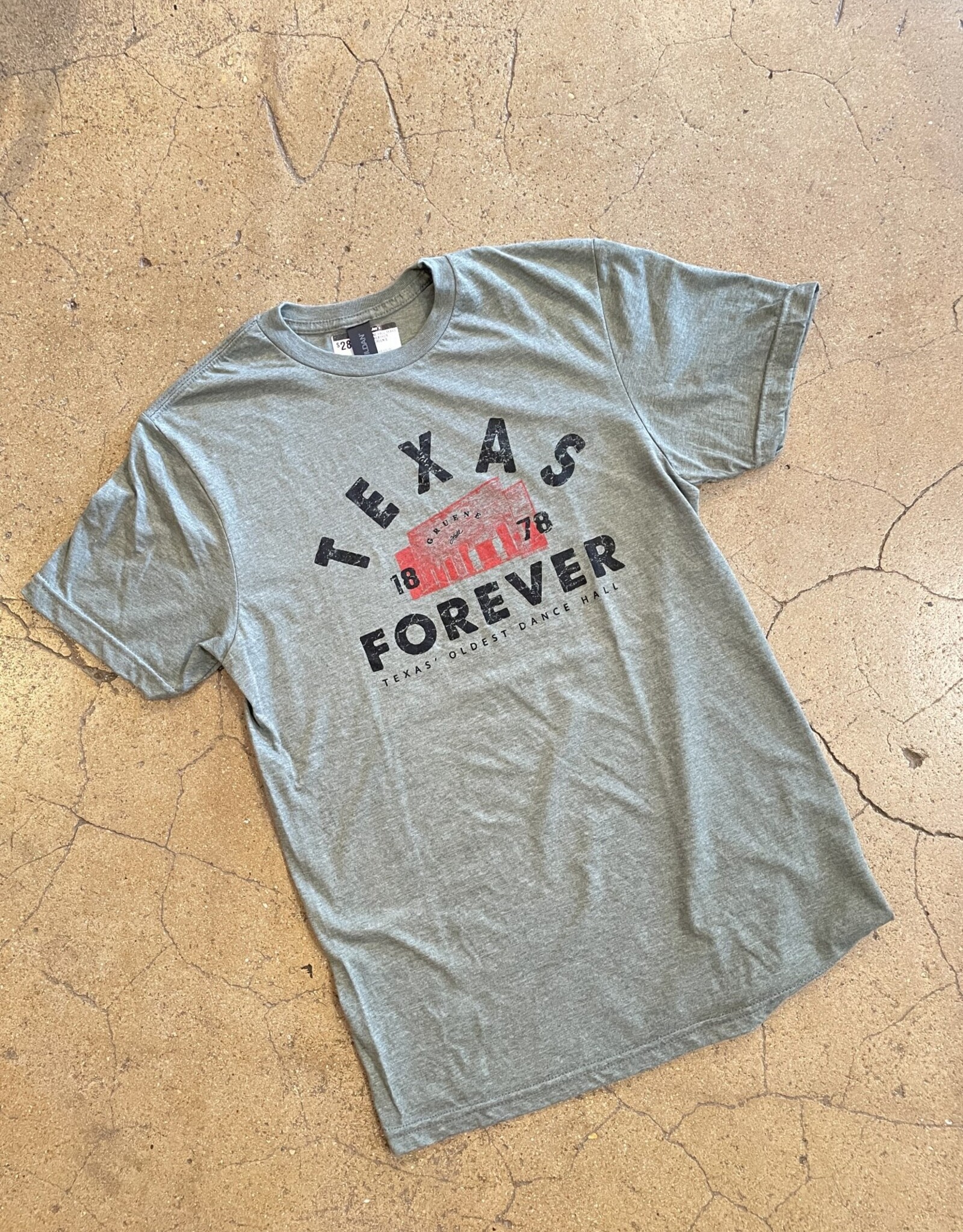 Gruene Hall Texas Forever Tee Cotton Eyed Joe's Gruene Historic