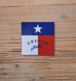 Gruene Hall Texas Flag Magnet
