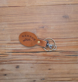 Gruene Hall Leather Clasp Keychain by Oowee