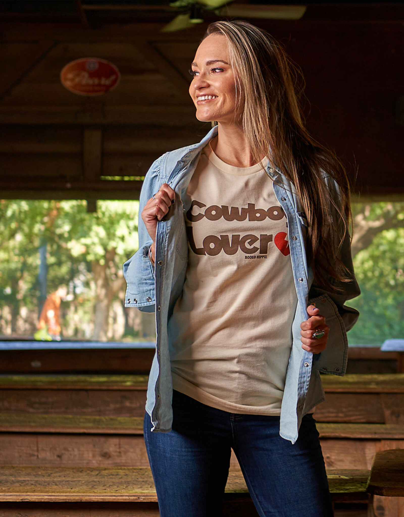 Cowboy Lover Tee by Rodeo Hippie