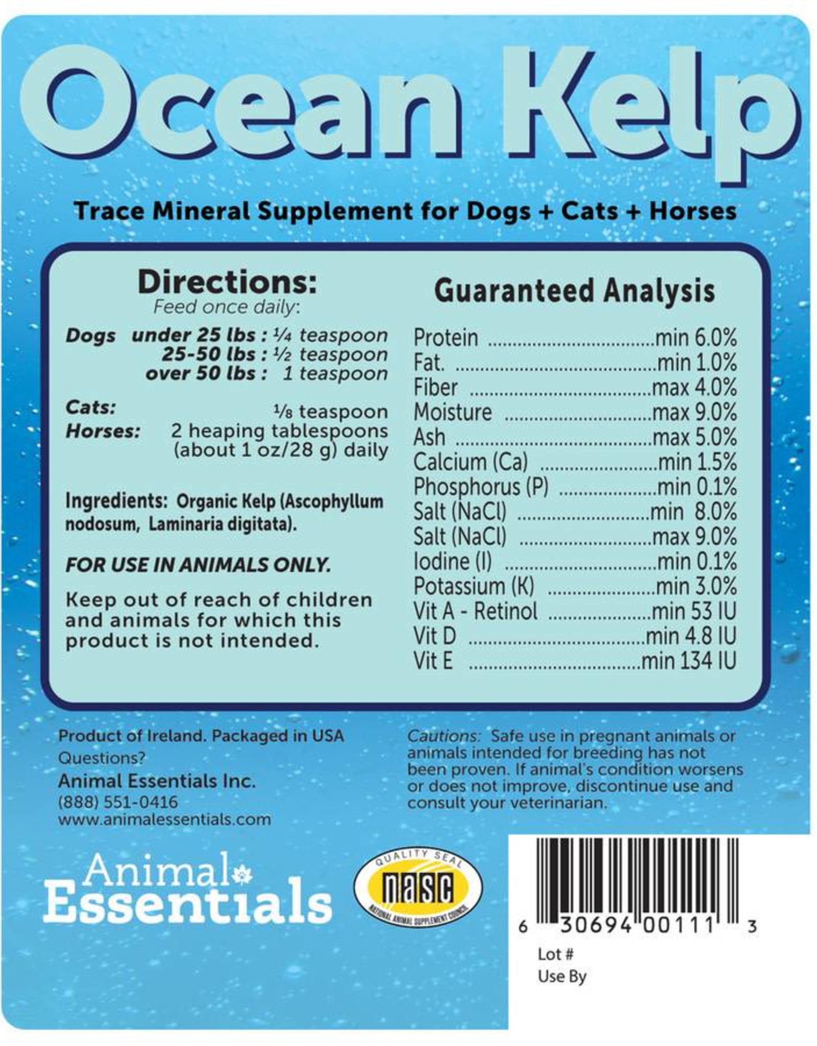 Animal Essentials Animal Essentials Ocean Kelp 24oz