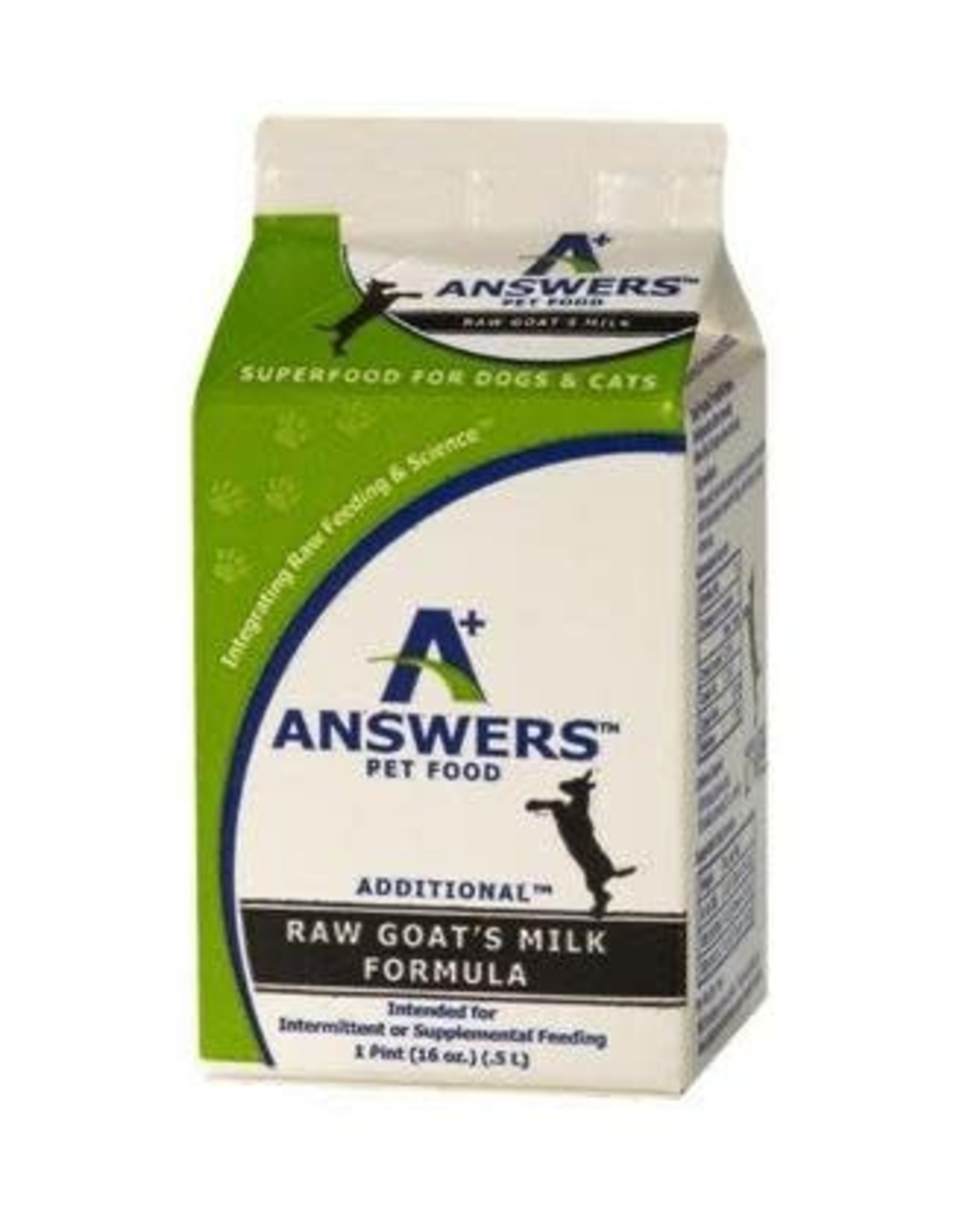 Answers Answers Raw Goat Milk