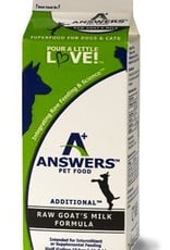 Answers Raw Goat Milk - Molly's Healthy Pet Food Market