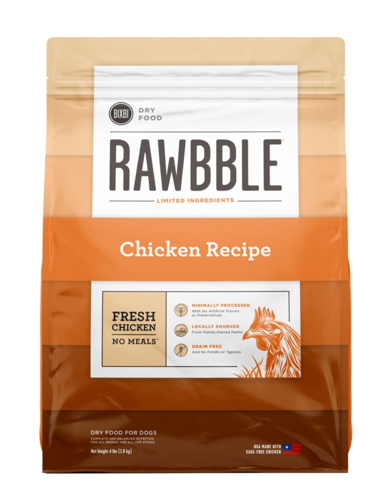 Bixbi Rawbble Limited Ingredient Chicken