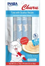 Inaba Ciao Cat Treats Ciao Churu Tuna with Scallop Recipe
