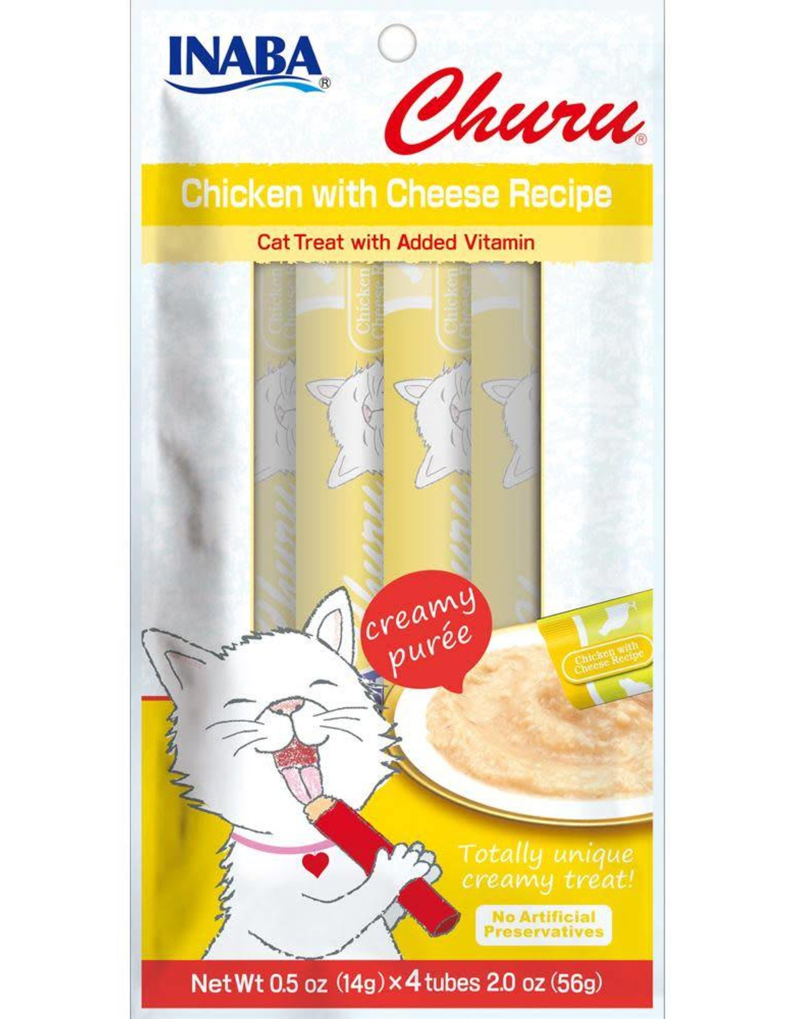 Inaba Ciao Cat Treats Ciao Churu Chicken with Cheese Recipe