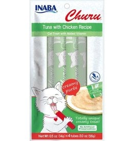 Inaba Ciao Cat Treats Ciao Churu Tuna with Chicken Recipe