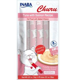 Inaba Ciao Cat Treats Ciao Churu Tuna with Salmon Recipe