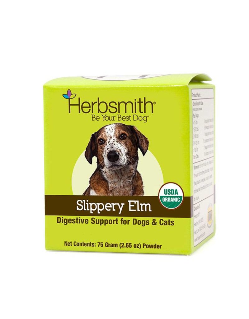 Herbsmith Slippery Elm for Dogs & Cats Molly's Healthy Pet Food Market