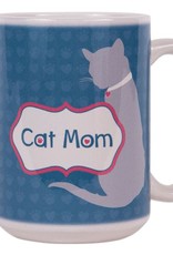 Dog Speak Dog Speak Big Coffee Mug 15oz - Cat Mom