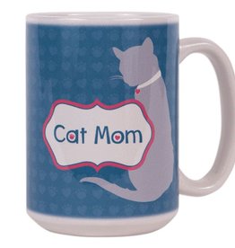 Dog Speak Dog Speak Big Coffee Mug 15oz - Cat Mom