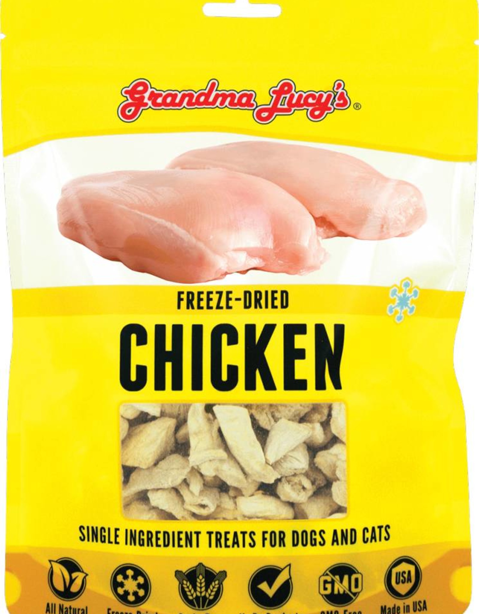 Grandma Lucy's Grandma Lucy's Freeze-Dried Chicken Singles Treat