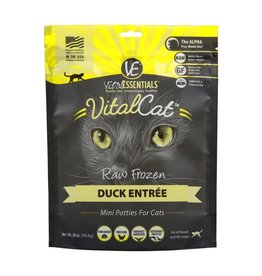Vital Essentials Vital Essentials Cat Freeze-Dried Duck Mini Patties 8oz
