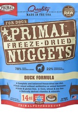 Primal Pet Food Primal Canine Freeze-Dried Raw Duck 14oz