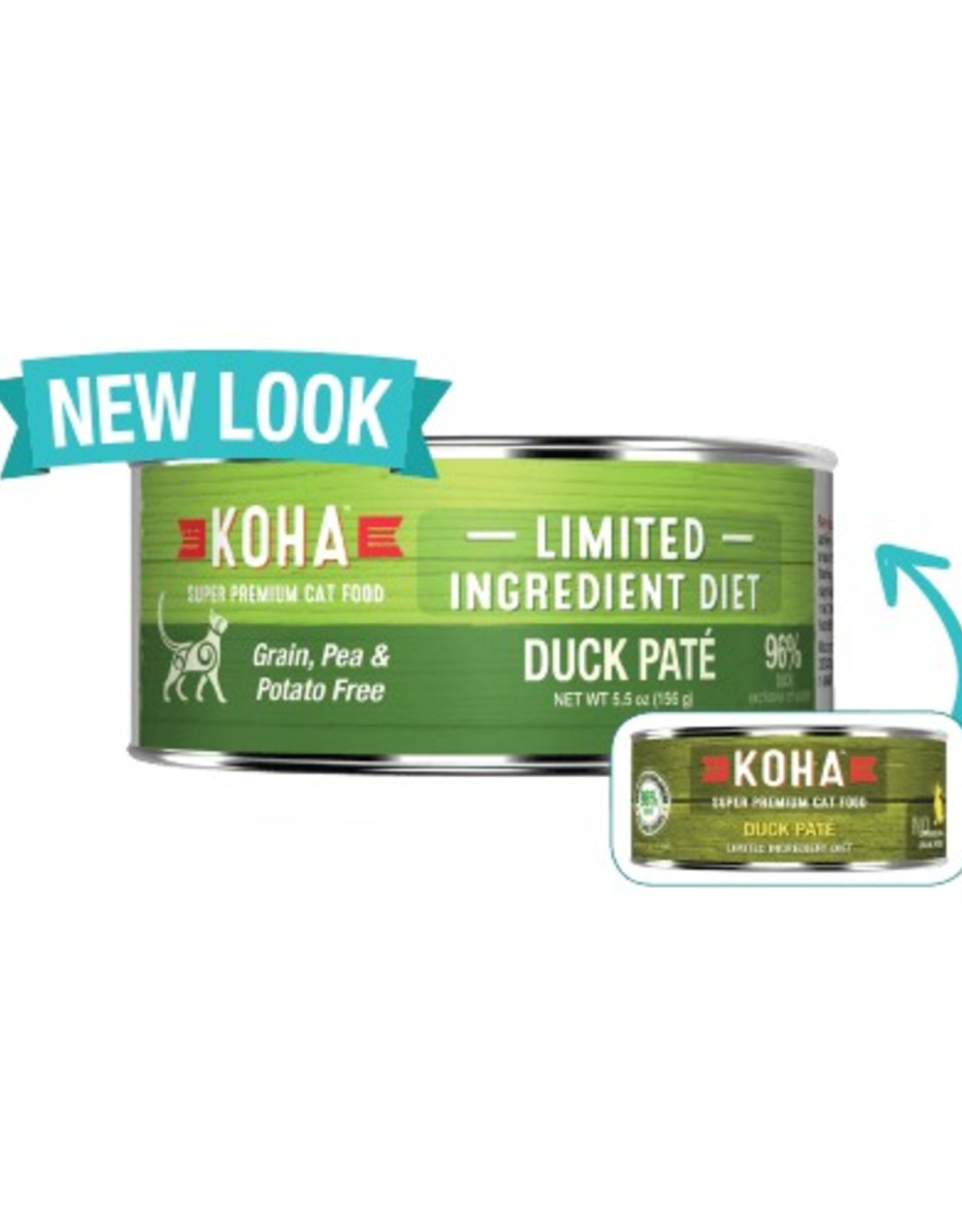 Koha Koha Limited Ingredient Duck Pate for Cats