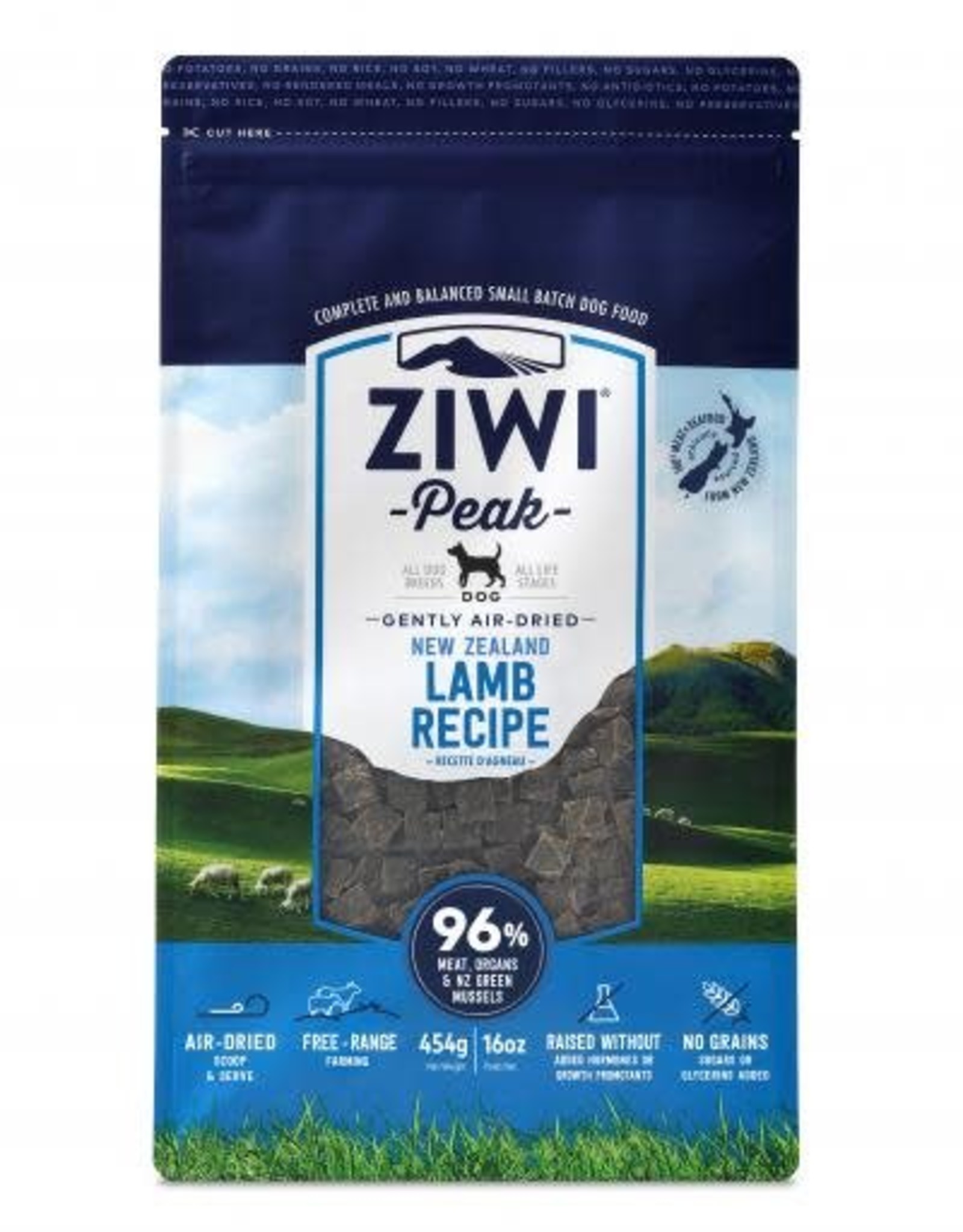 ZiwiPeak ZiwiPeak Air-Dried Lamb for Dogs