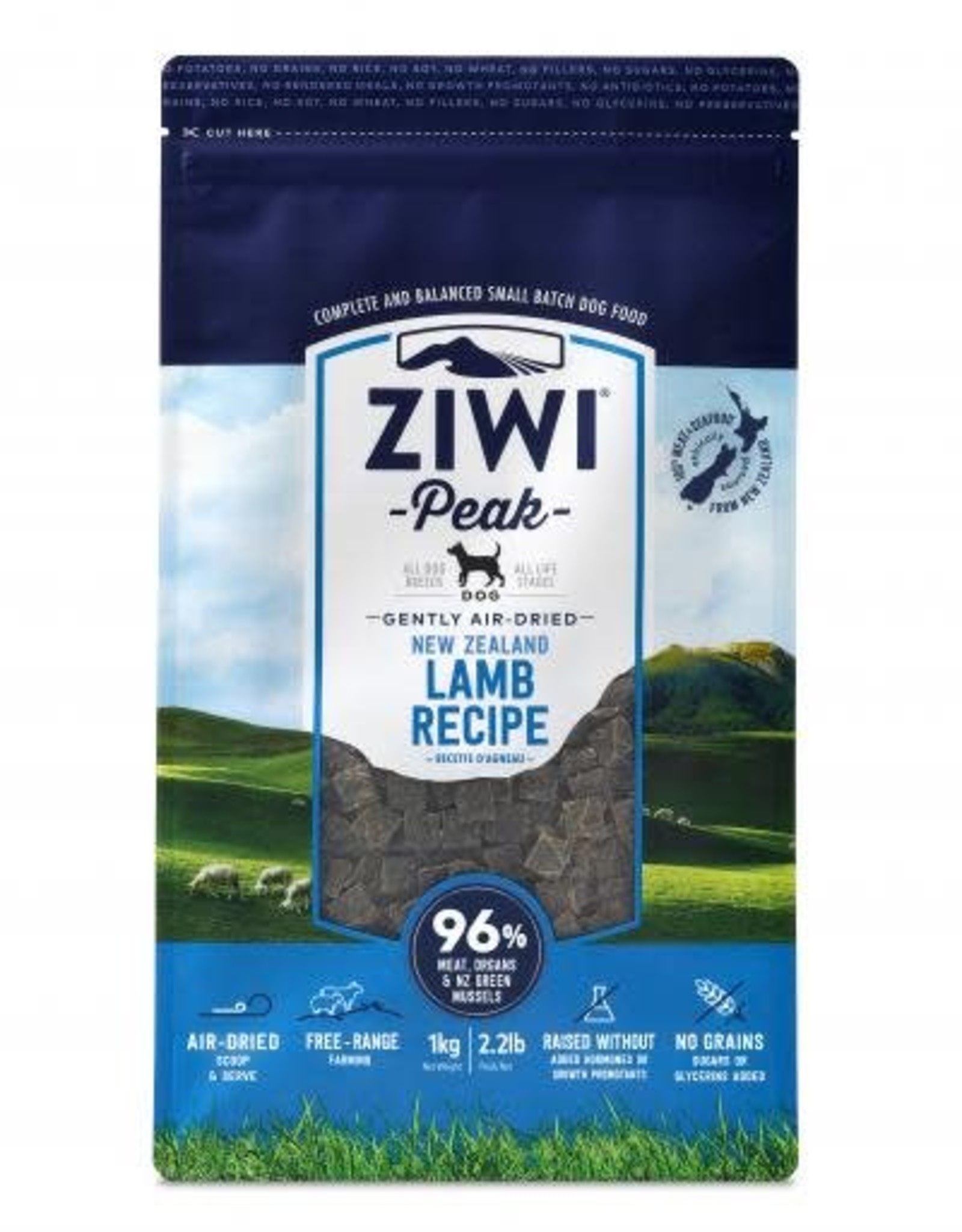 ZiwiPeak ZiwiPeak Air-Dried Lamb for Dogs