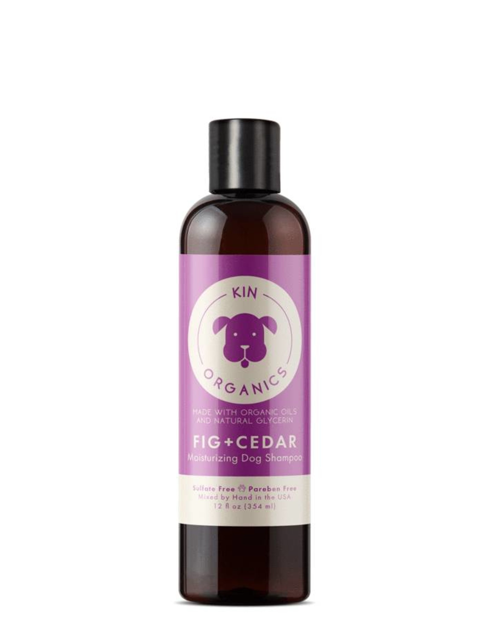 Kin+Kind Kin Organics Fig+Cedar Dog Shampoo 12oz