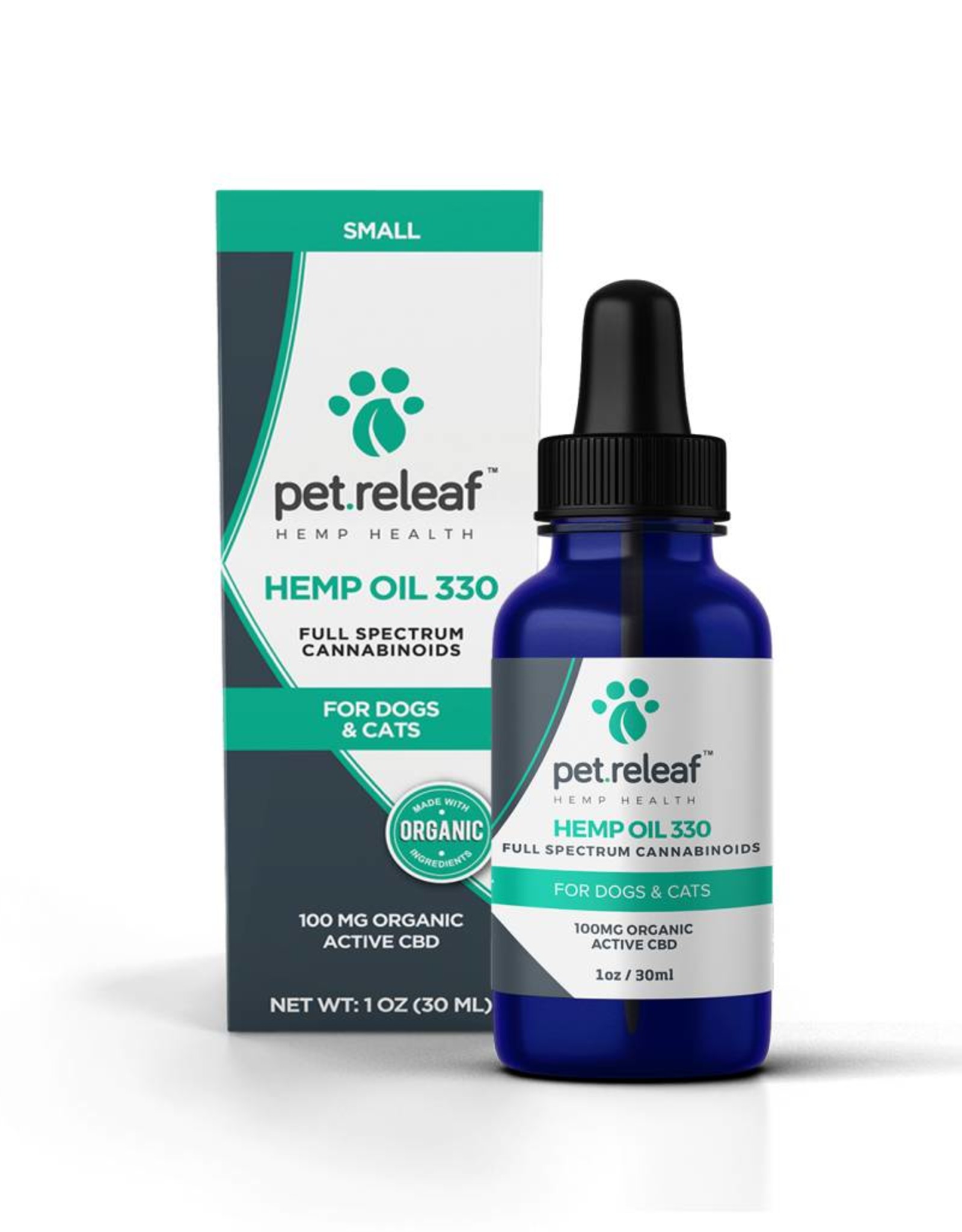 Pet Releaf CBD Hemp Oil 330 (100mg Active CBD) Molly's Healthy Pet