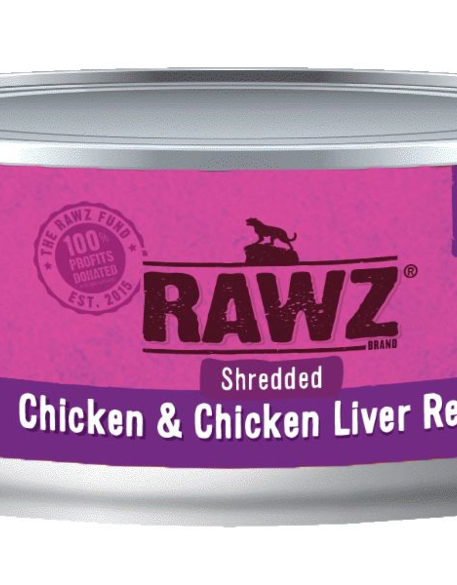 Rawz Rawz Cat Shredded Chicken & Chicken Liver
