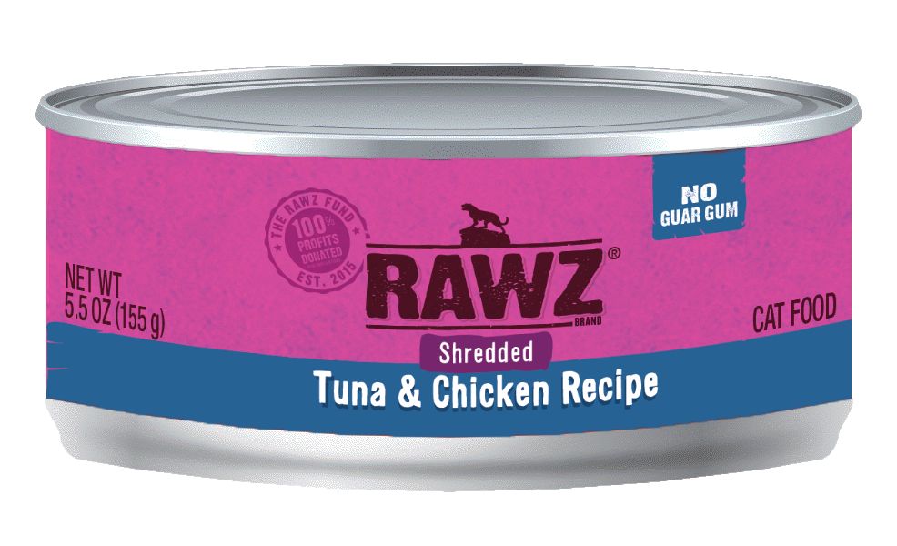 Rawz Cat Shredded Tuna & Chicken Molly's Healthy Pet Food Market
