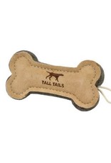 Tall Tails Tall Tails Natural Wool Bone Toy 6"