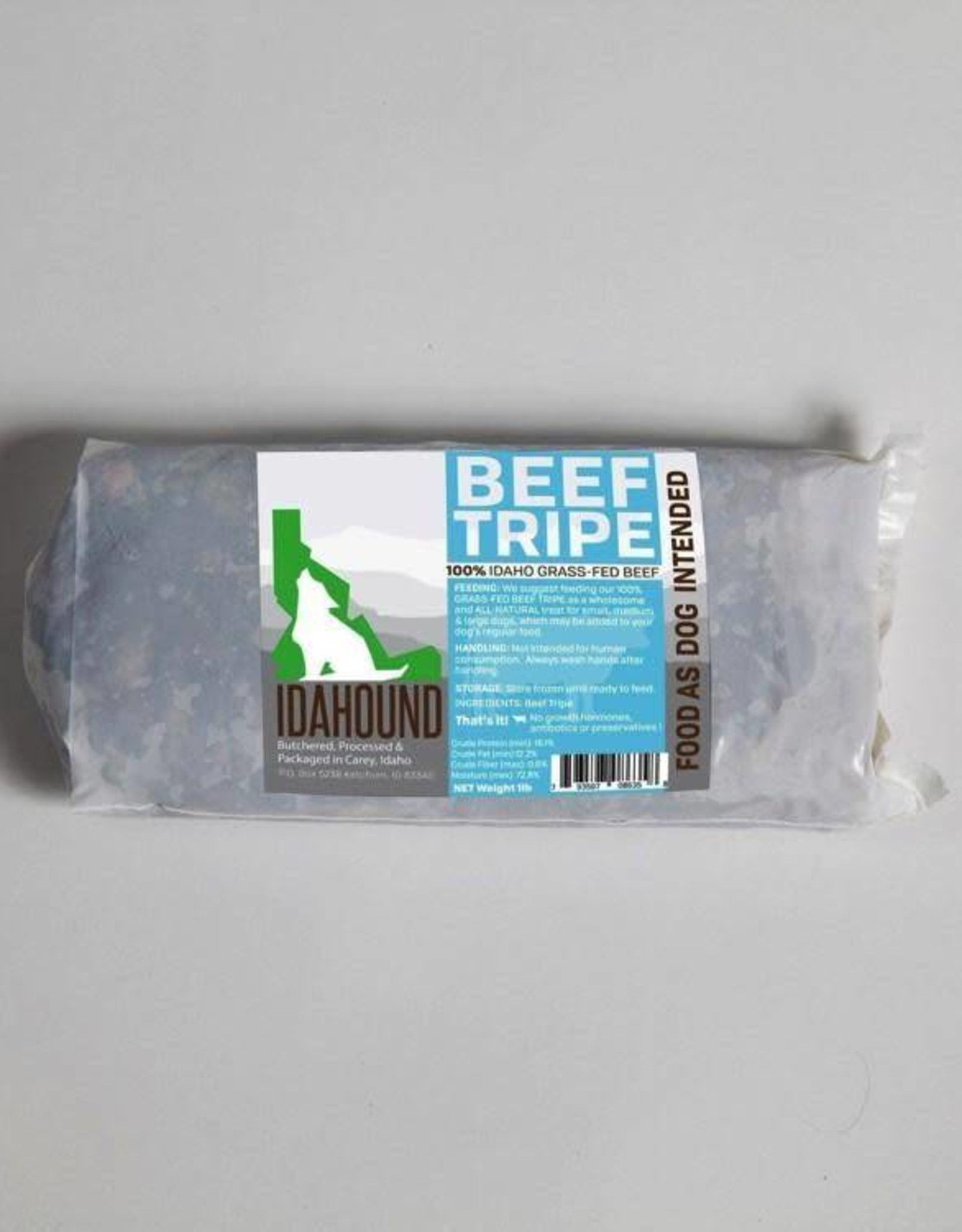 Idahound Idahound Green Beef Tripe 1lb