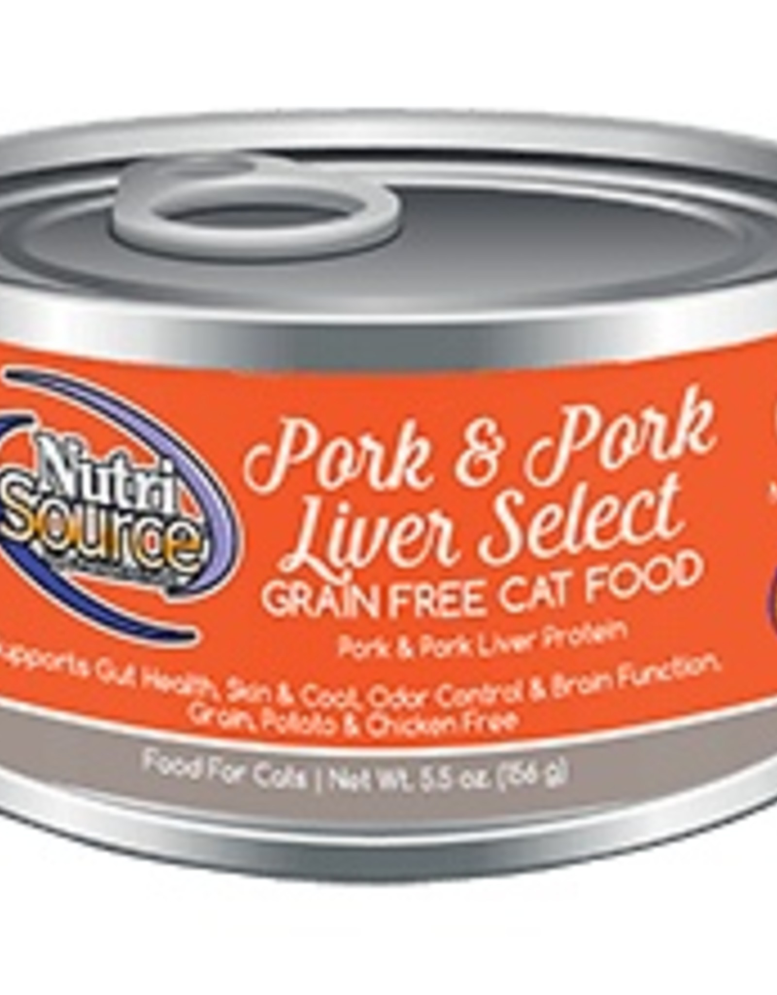 NutriSource NutriSource Pork & Pork Liver Select Cat 5.5oz