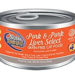 NutriSource NutriSource Pork & Pork Liver Select Cat 5.5oz