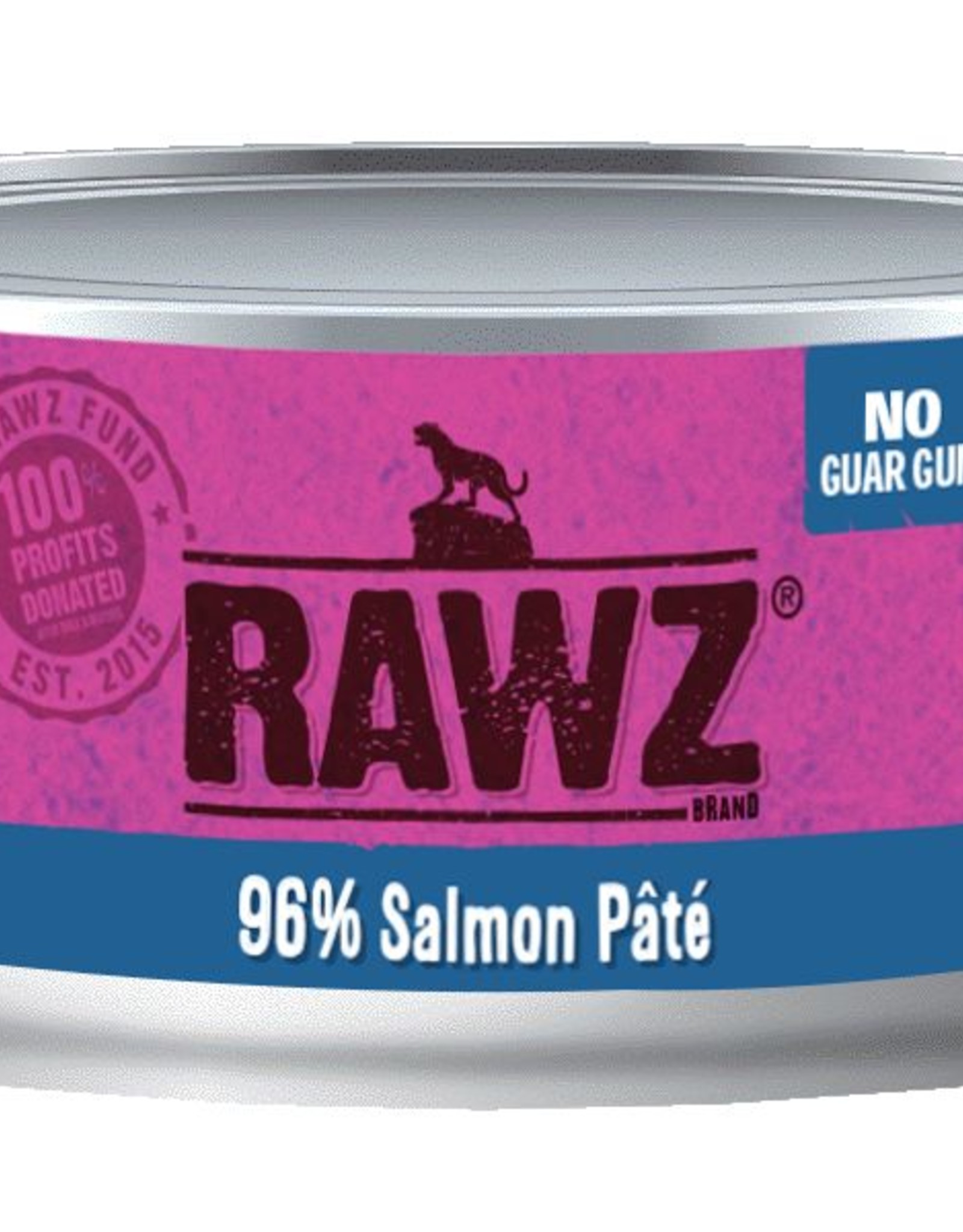 Rawz Rawz Cat 96% Salmon Pate 5.5oz