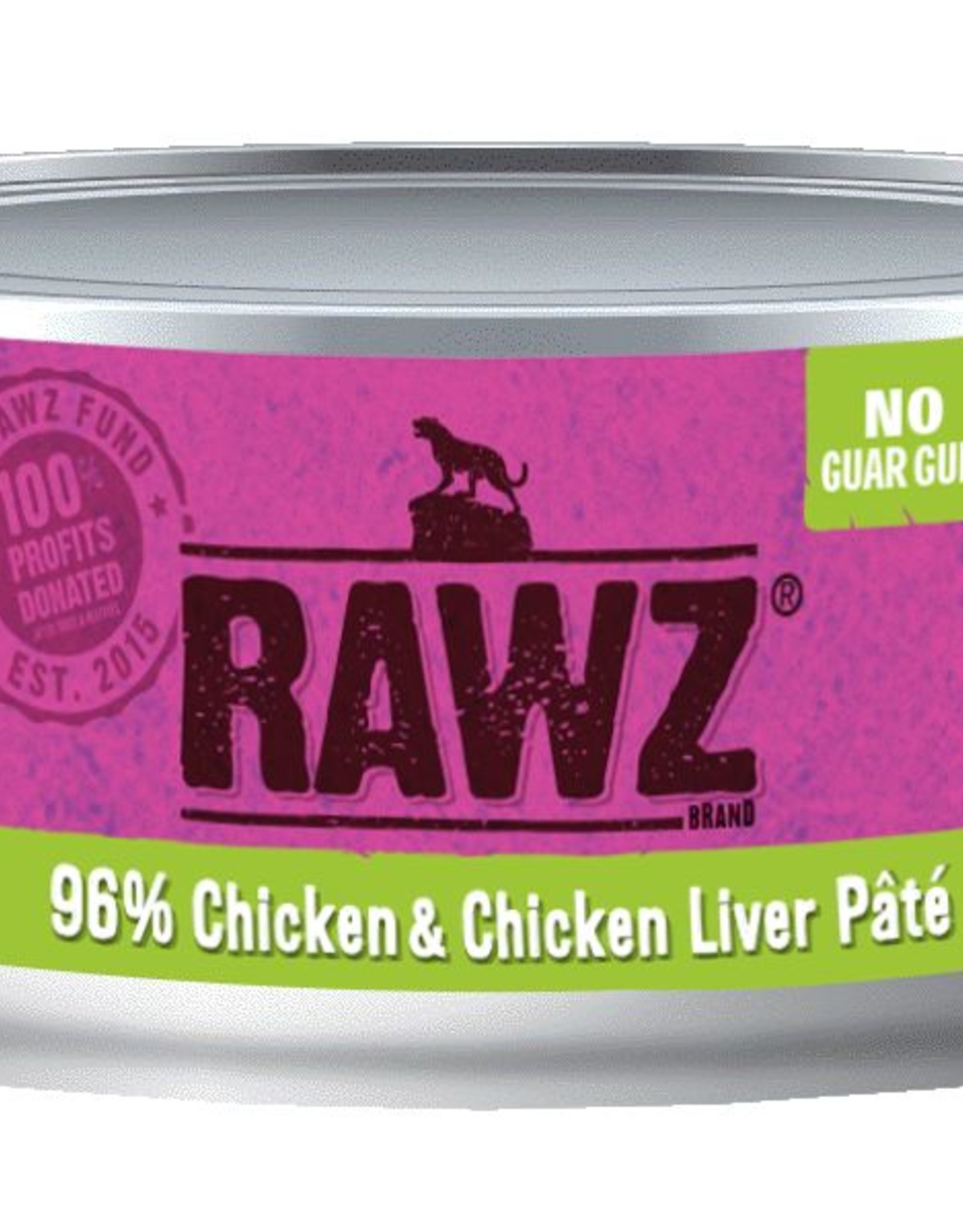 Rawz Rawz Cat 96% Chicken & Chicken Liver Pate