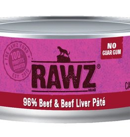 Rawz Rawz Cat 96% Beef & Beef Liver Pate 5.5oz