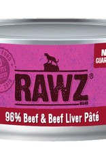 Rawz Rawz Cat 96% Beef & Beef Liver Pate 5.5oz