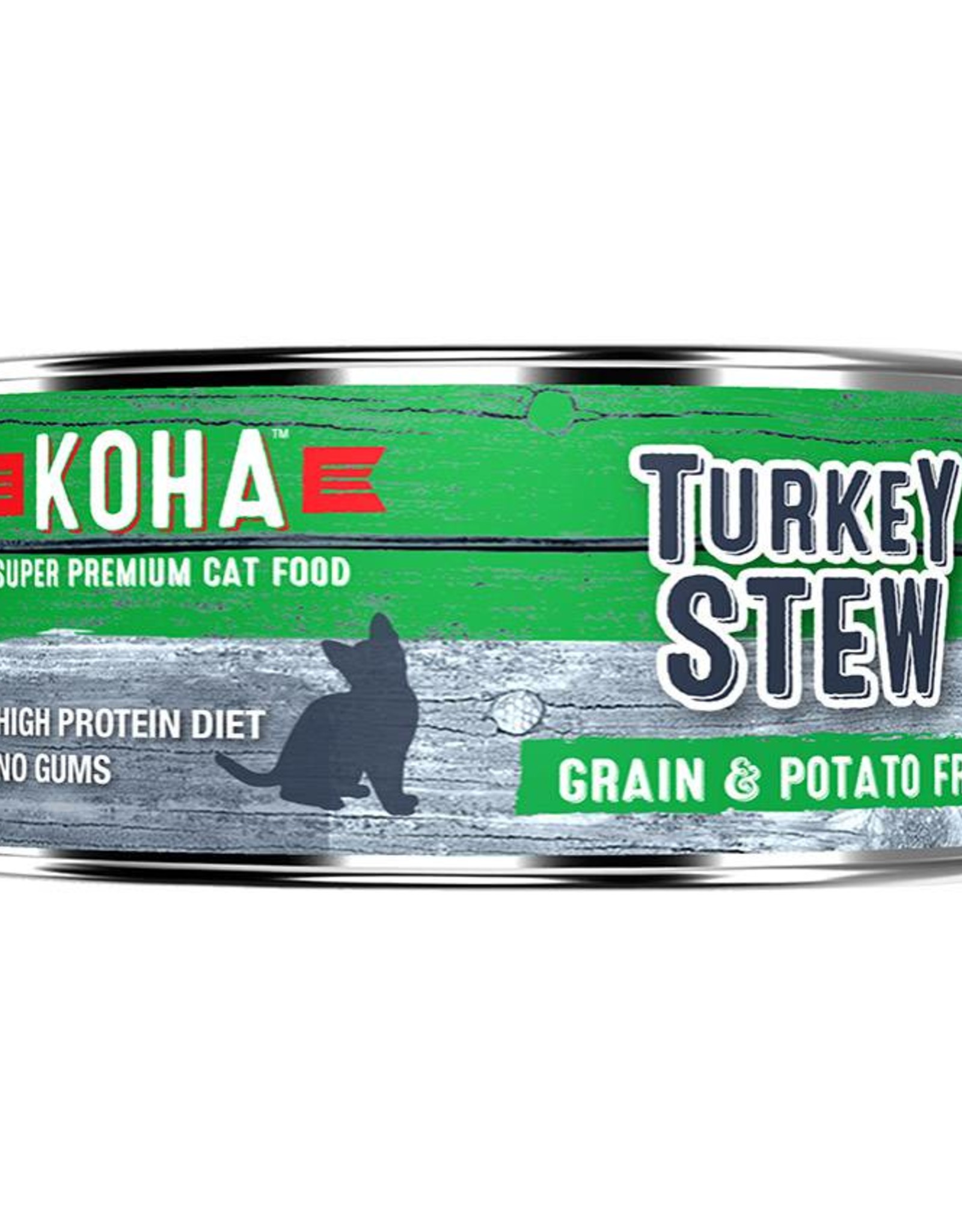 Koha Koha Turkey Stew For Cats 5.5oz